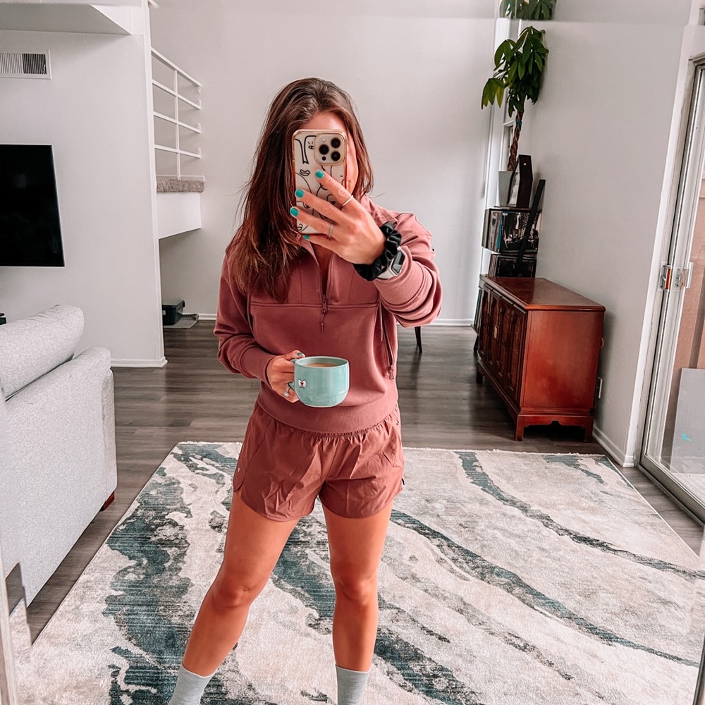 Old Navy Women's Mauve Pullover and Shorts Set
